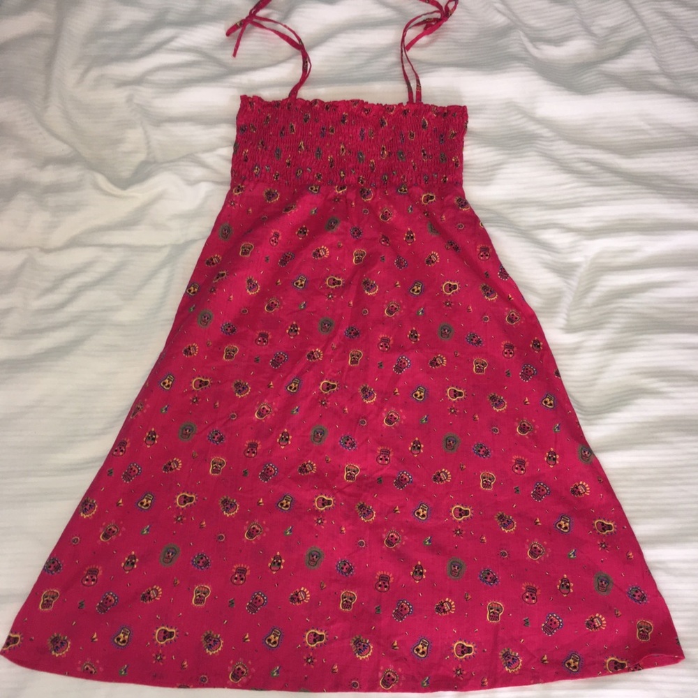 H&M Sugar Skull Print Dress